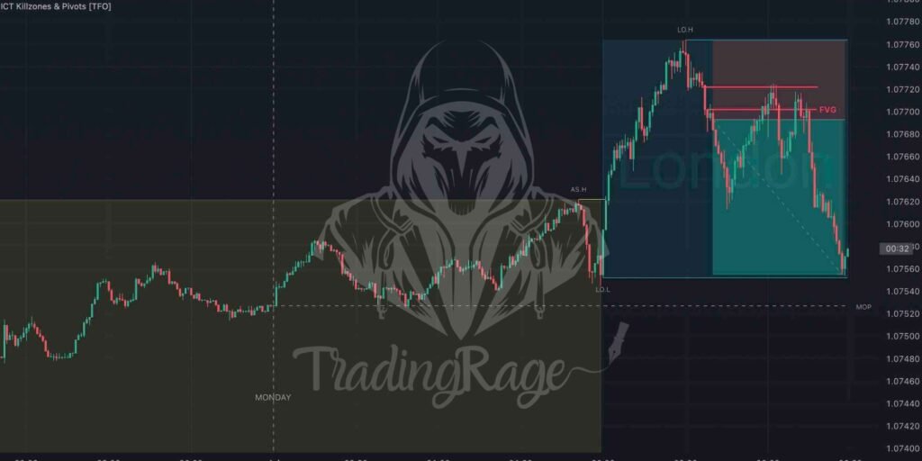 ICT Trade #1: EURUSD 1m Exit (July 1, 2024)